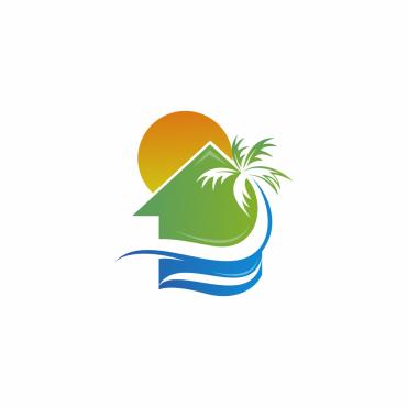 Beach House Logo Templates 234293