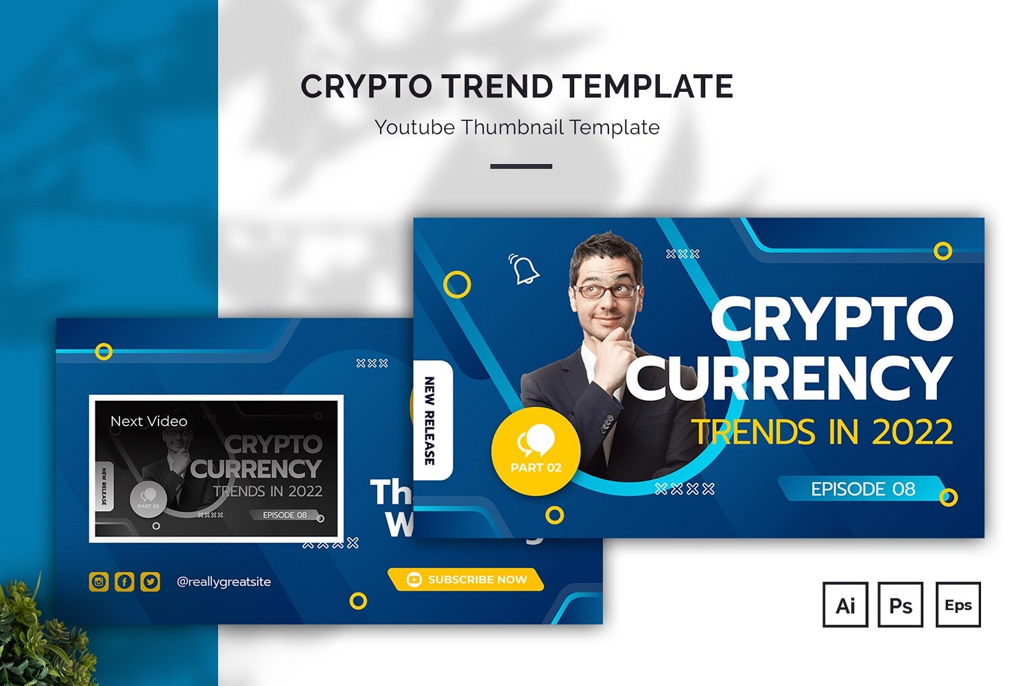 Crypto Trend Youtube Thumbnail