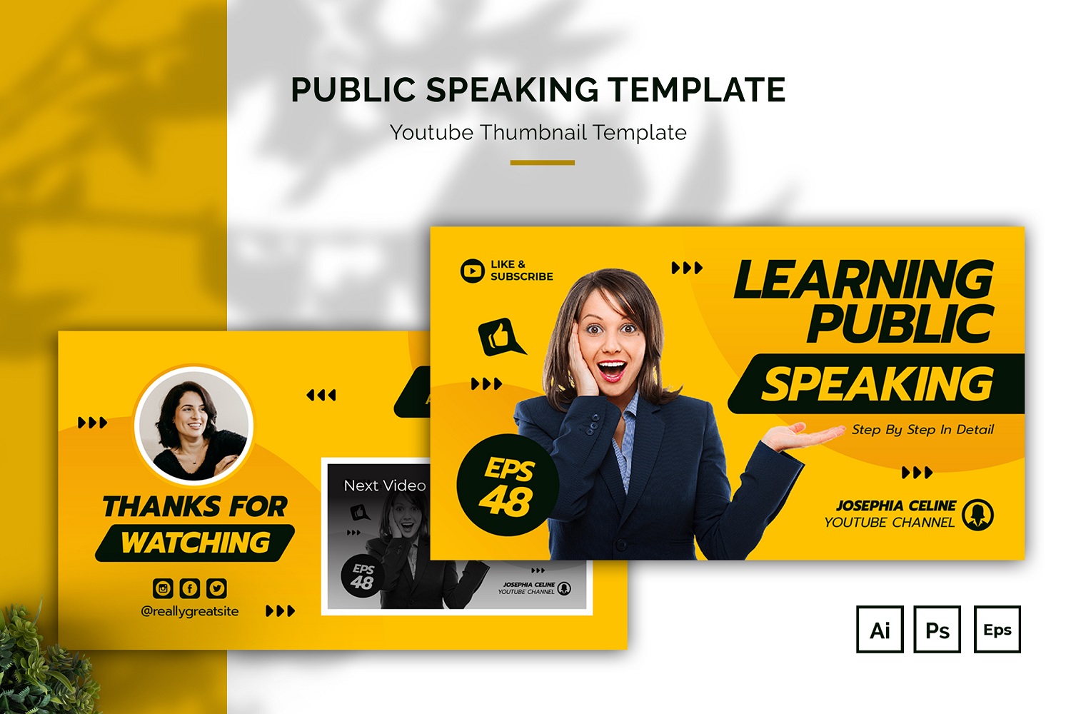 Public Speaking Youtube Thumbnail