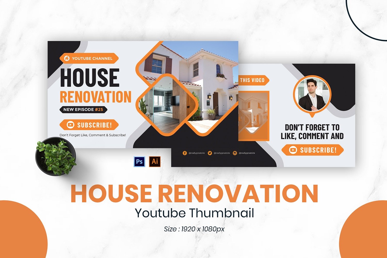 House Renovation Youtube Thumbnail