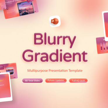 Blurred Blurry PowerPoint Templates 234338