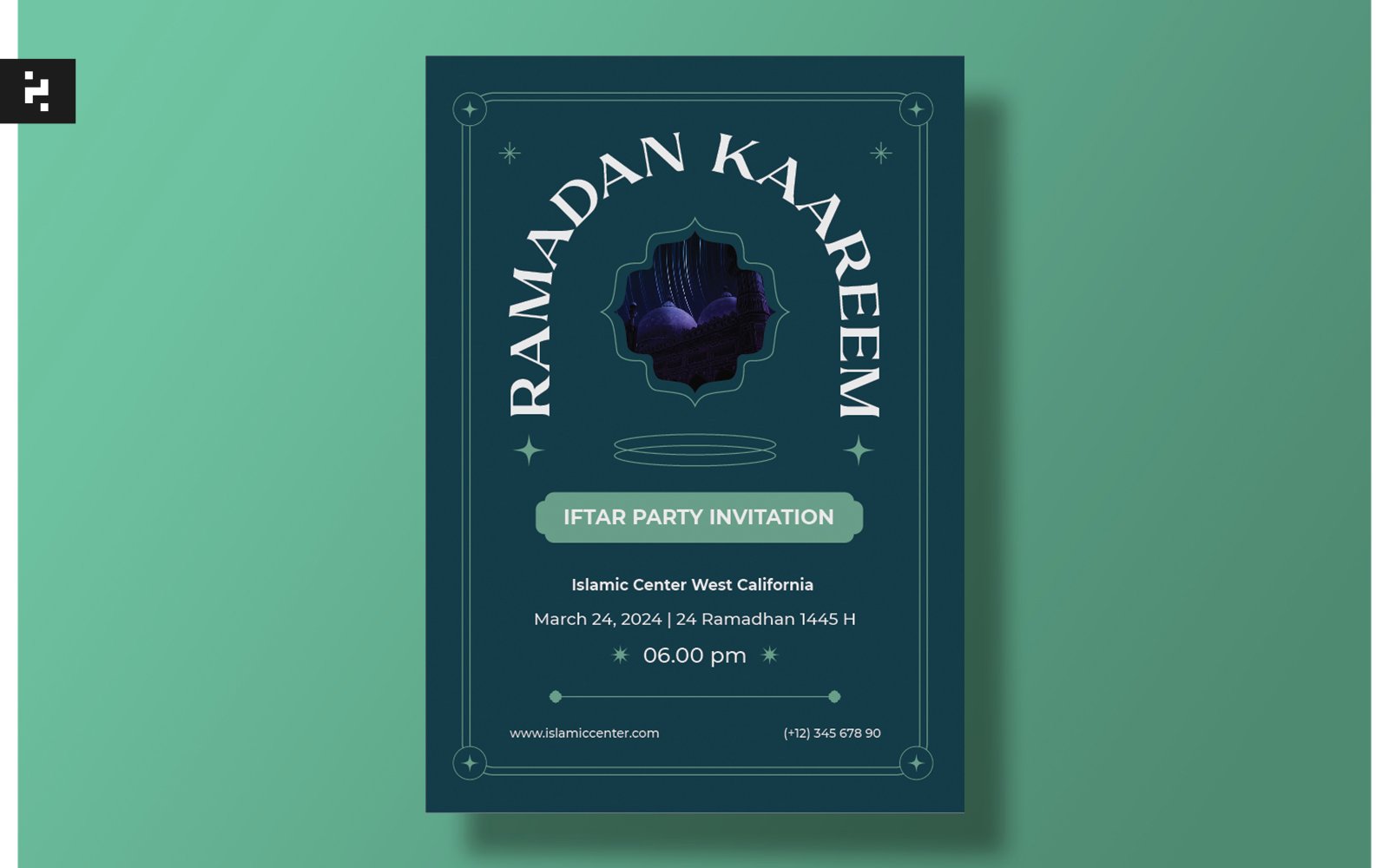 Ramadan Iftar Party Flyer Template