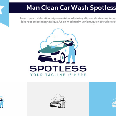 Clean Car Logo Templates 234535