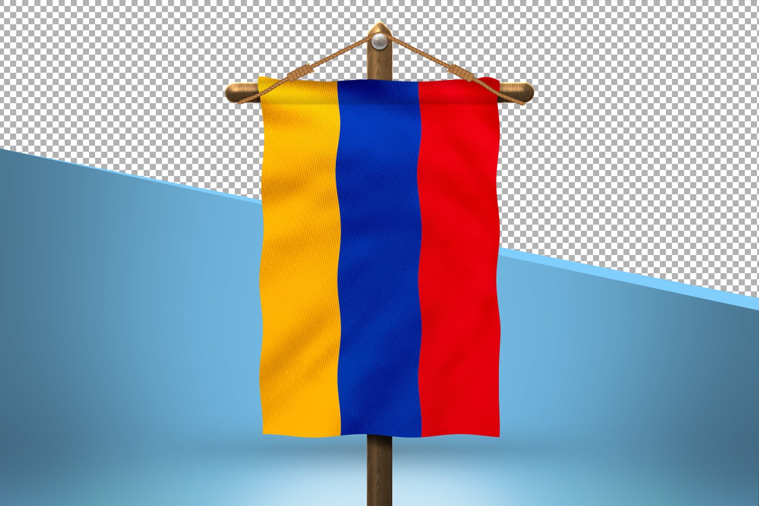 Armenia Hang Flag Design Background