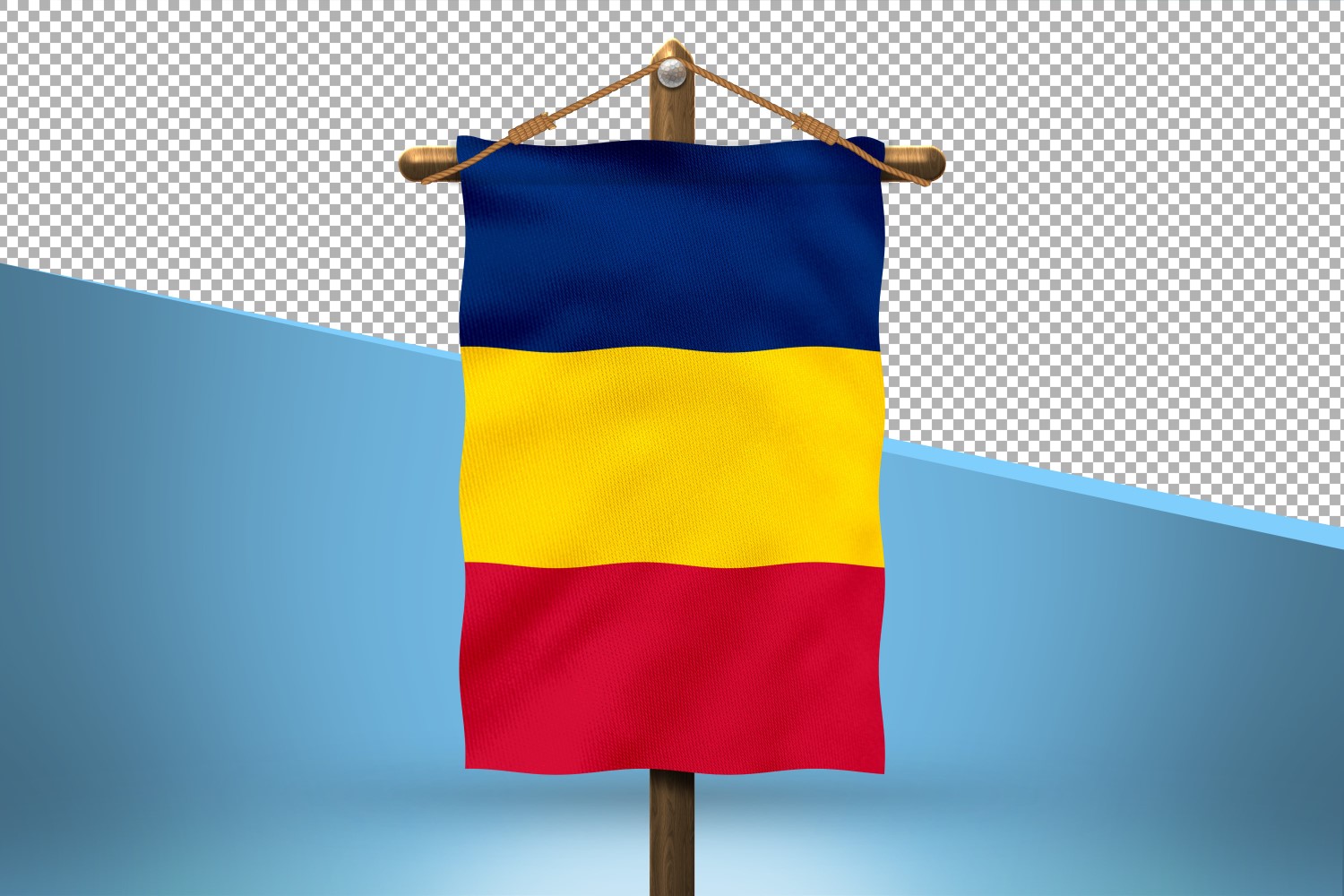 Chad Hang Flag Design Background