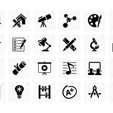 Learning Education Icon Sets 234587