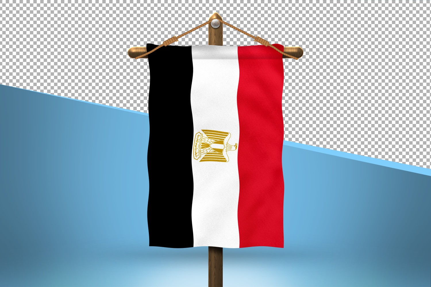 Egypt Hang Flag Design Background