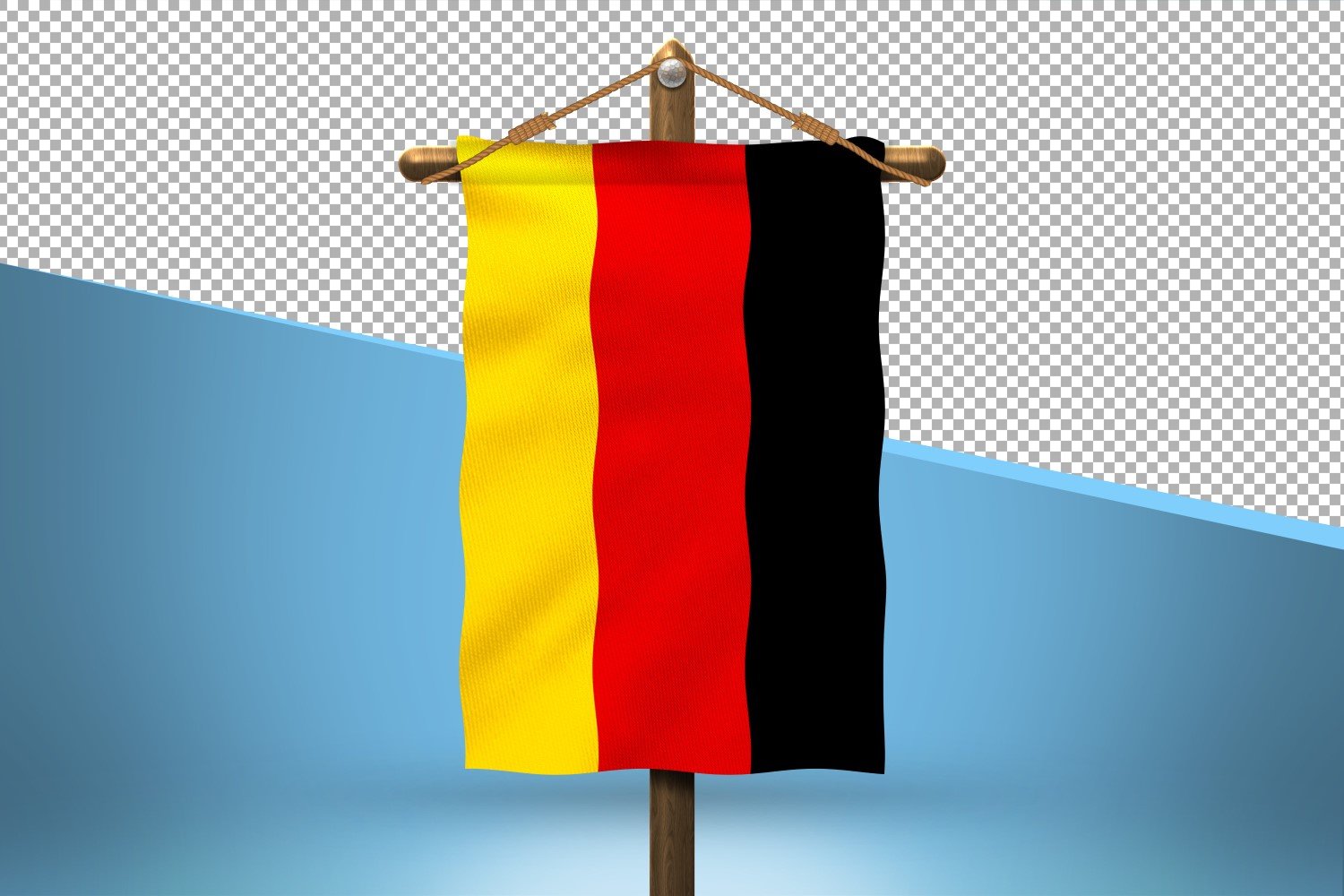 Germany Hang Flag Design Background