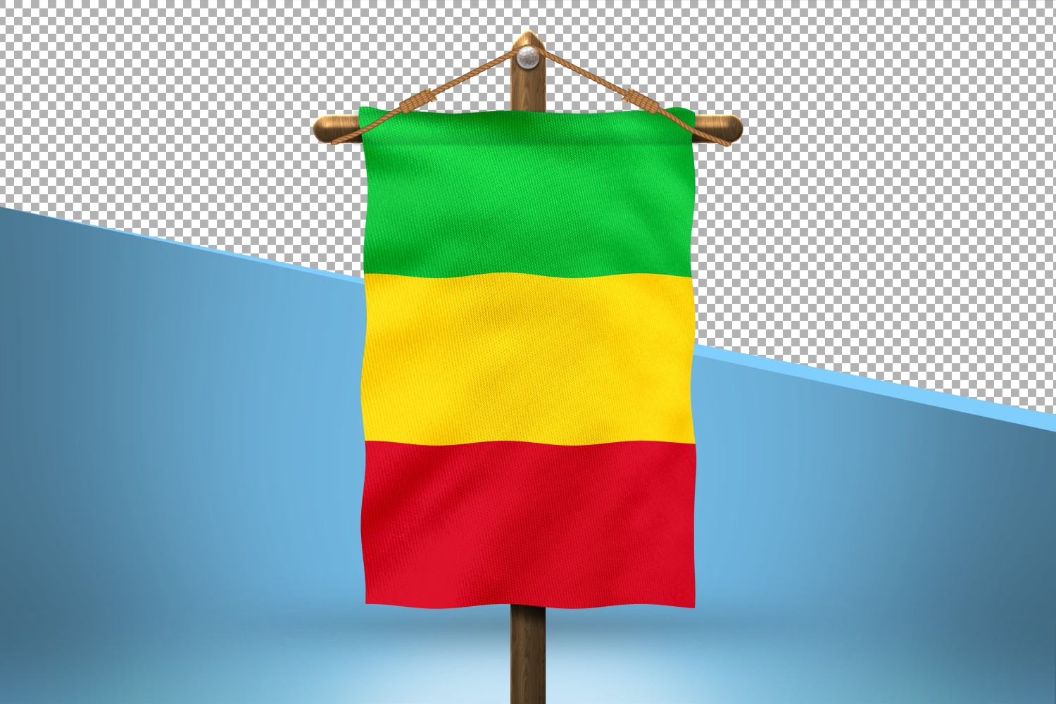 Mali Hang Flag Design Background