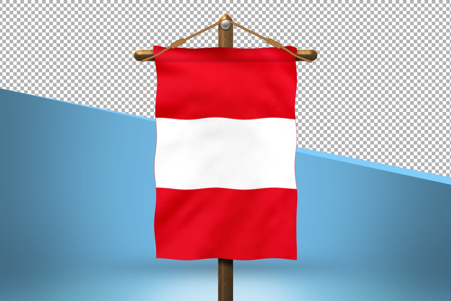 Peru Hang Flag Design Background