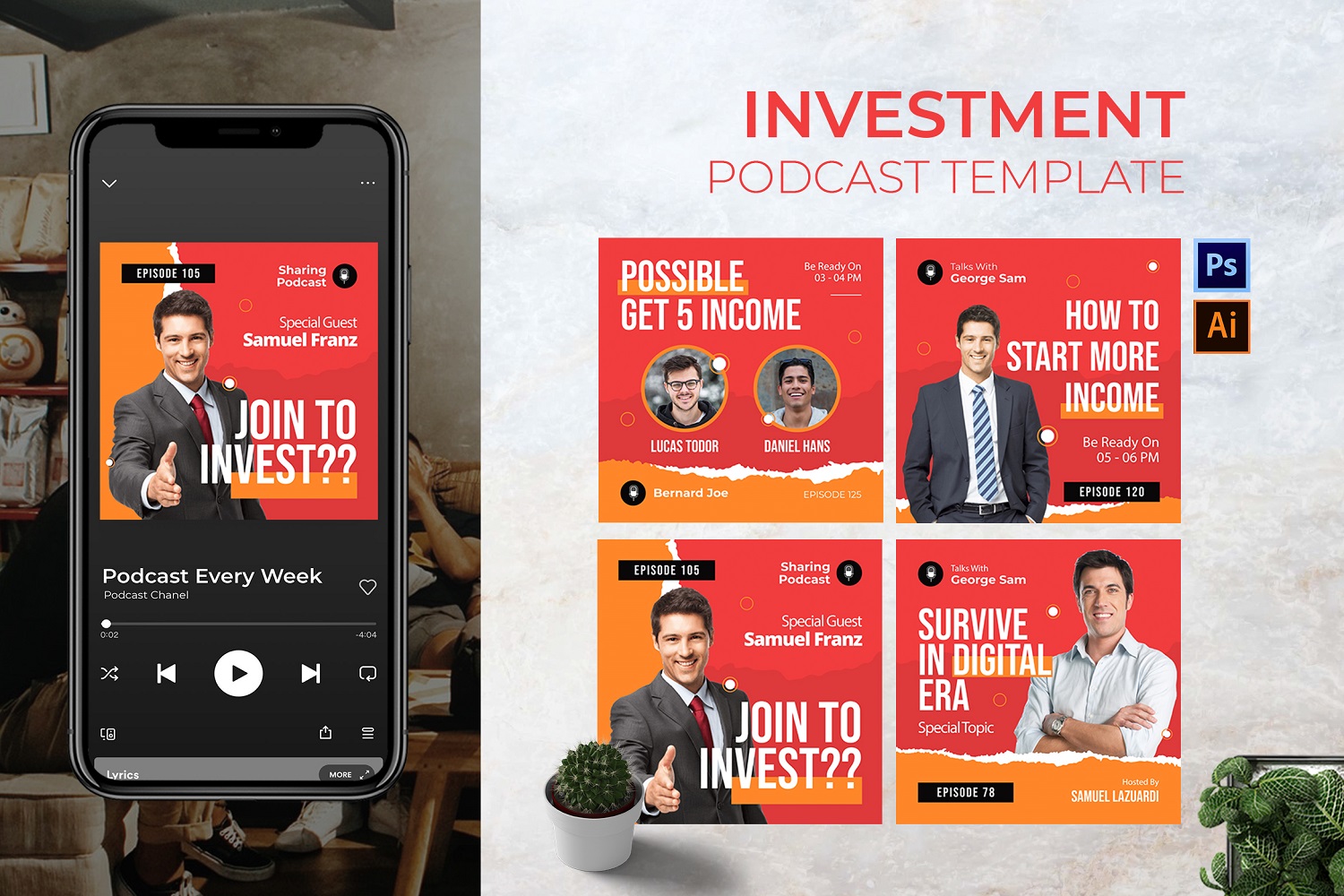 Investment Step Podcast Cover