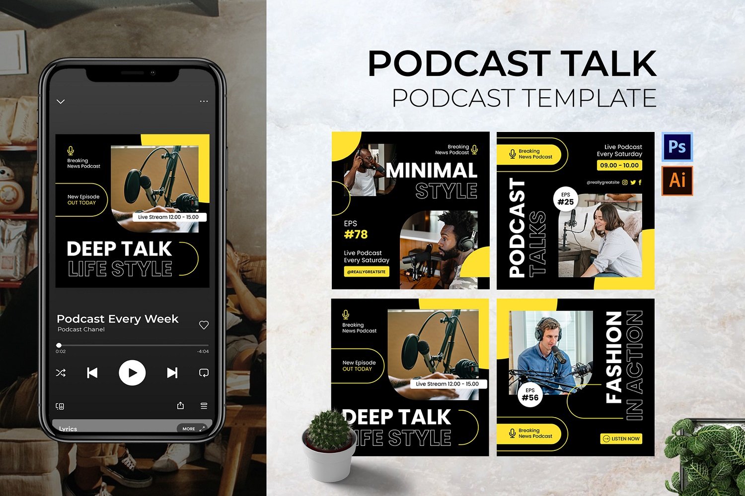 Podcast Talk Podcast Cover