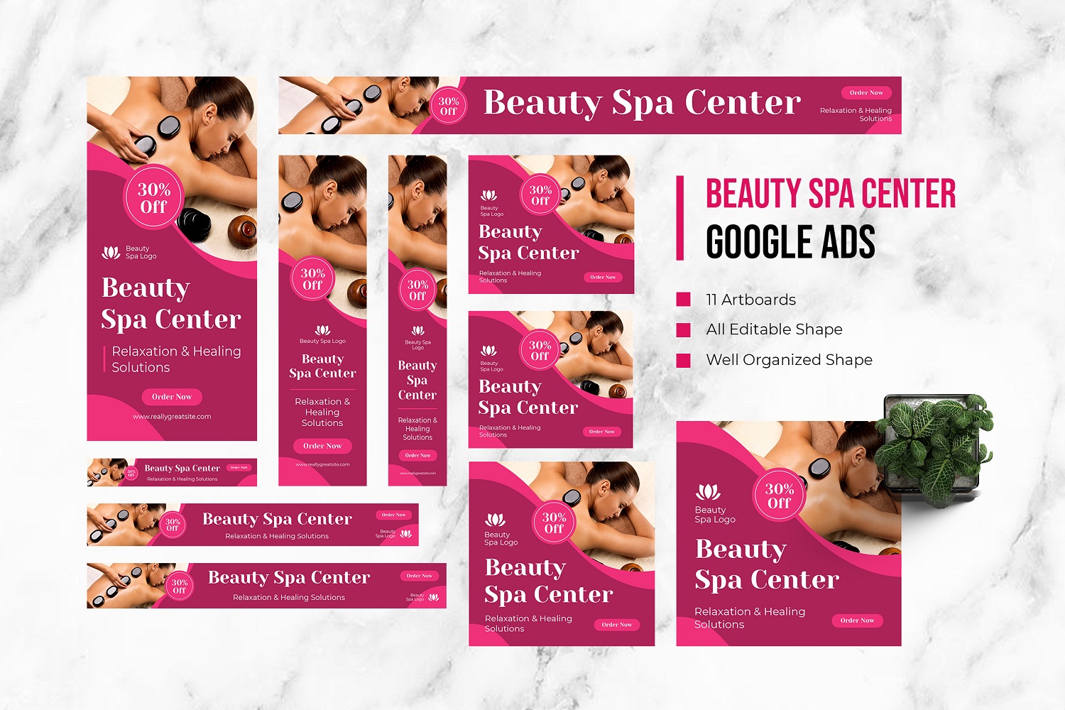 Beauty Spa Center Google Ads