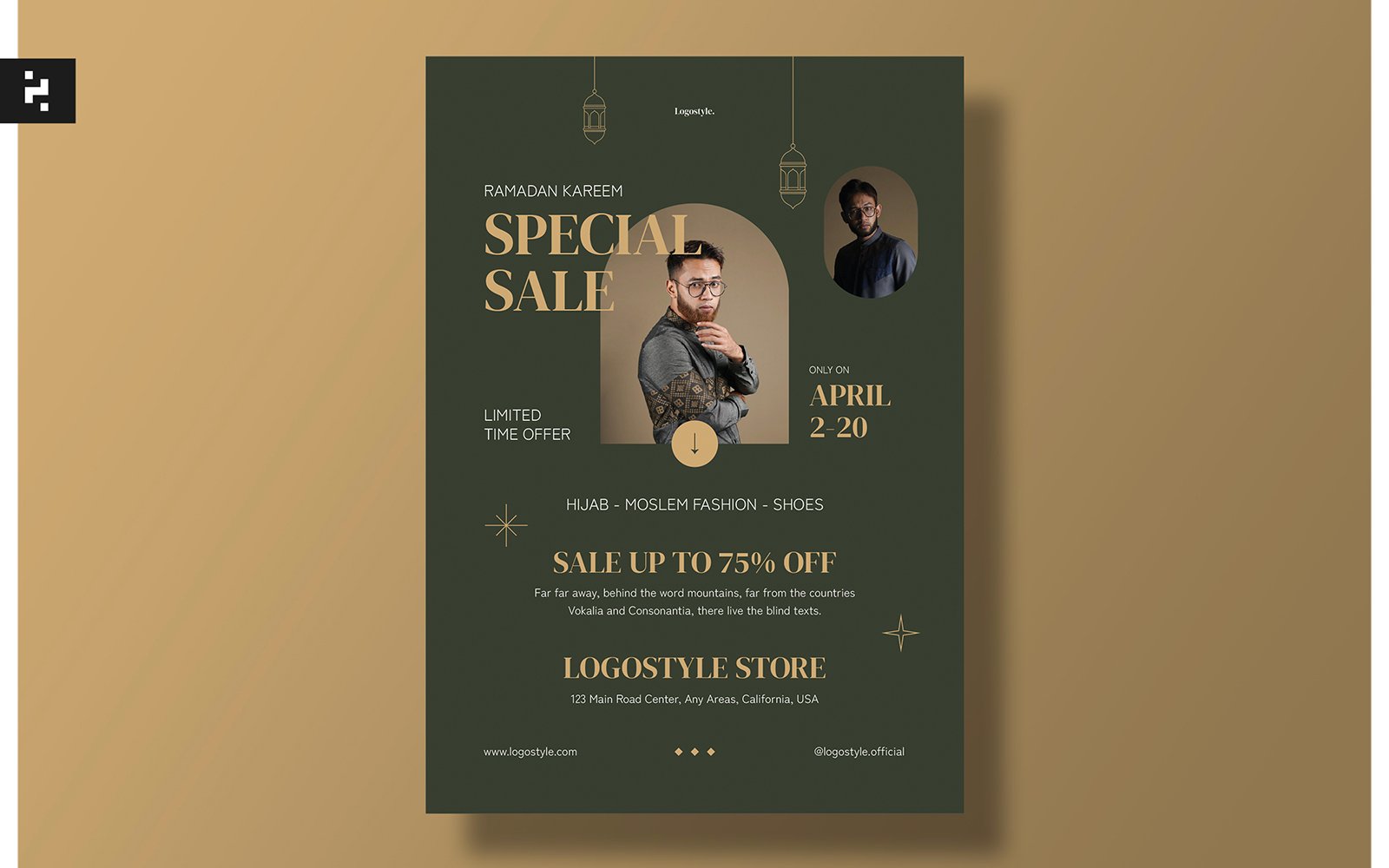 Ramadan Super Sale Flyer Template