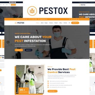 Bug Control Responsive Website Templates 235190