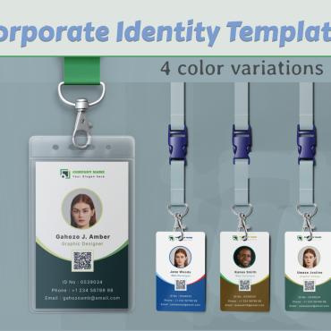 Identity Card Corporate Identity 235308