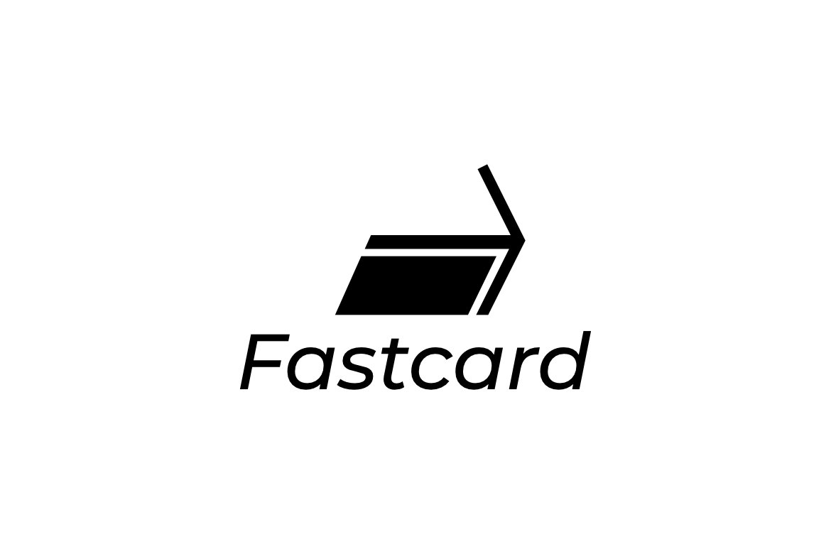 Arrow Fast Card Clever  Logo