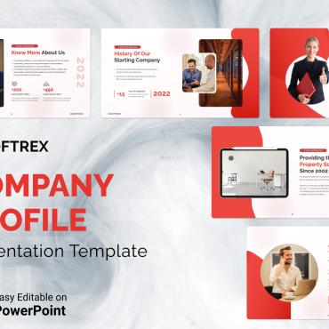 Profile Agency PowerPoint Templates 235790