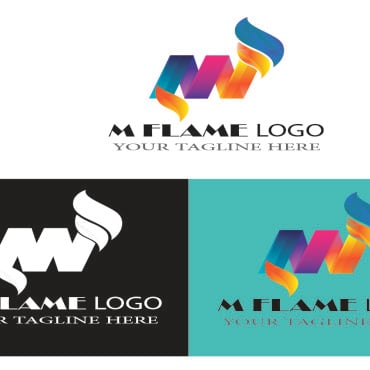 Logo M Logo Templates 235821