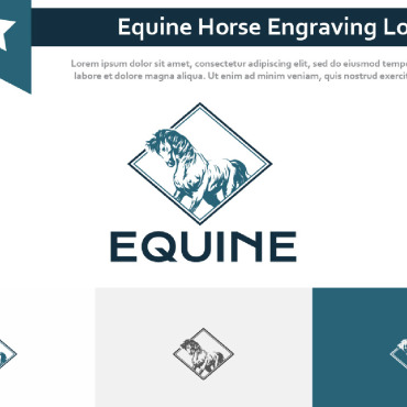 Equestrian Horse Logo Templates 235844