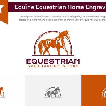 Equestrian Horse Logo Templates 235845