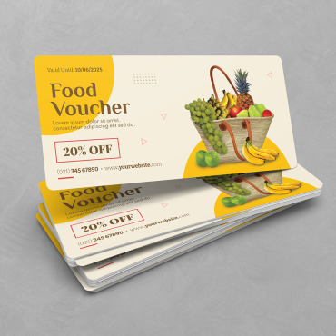 Food Voucher Corporate Identity 235858