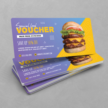 Food Voucher Corporate Identity 235859