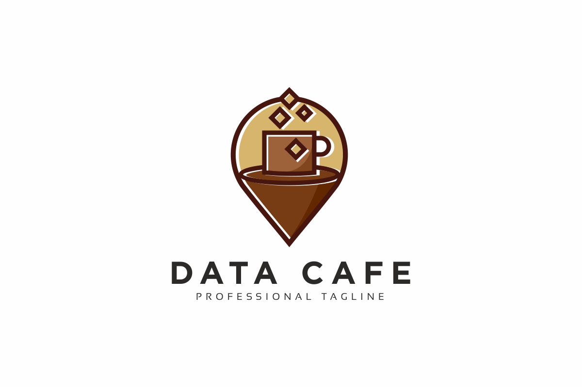 Data Cafe Point Coffee Logo