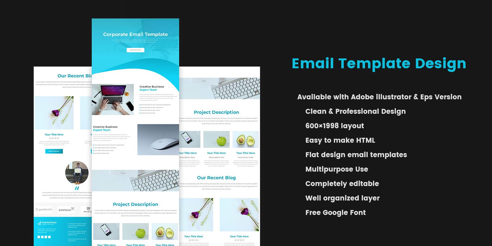 Multipurpose Corporate Business Campaign Promotional Mailchimp Email Template Design