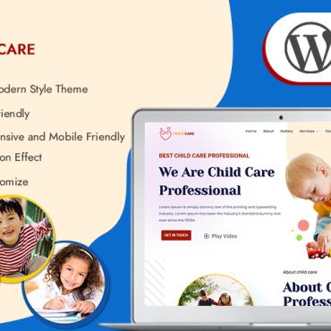 Child Childcare WordPress Themes 235946
