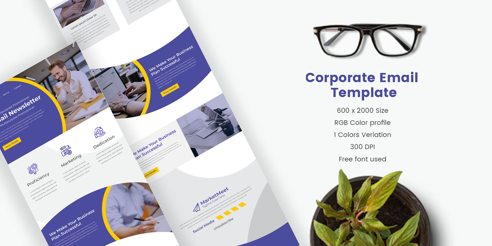 Latest Multipurpose Corporate Business Campaign Promotional Mailchimp Email Template