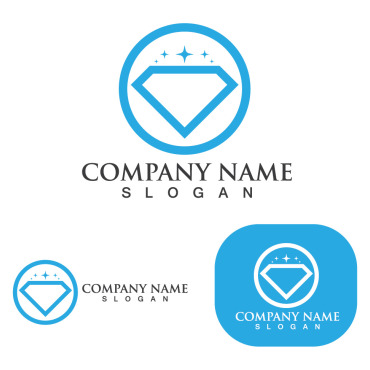 Crystal Diamond Logo Templates 235975