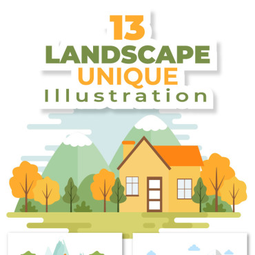 Nature View Illustrations Templates 236048