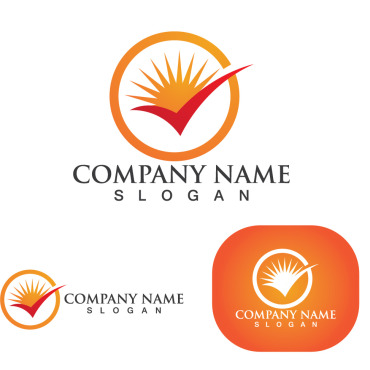 Rise Icon Logo Templates 236175