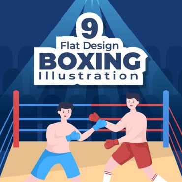 Fight Sport Illustrations Templates 236340