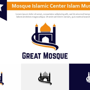 Mosque Islamic Logo Templates 236372