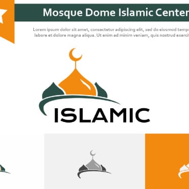 Dome Islamic Logo Templates 236376