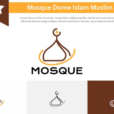 Dome Islamic Logo Templates 236377