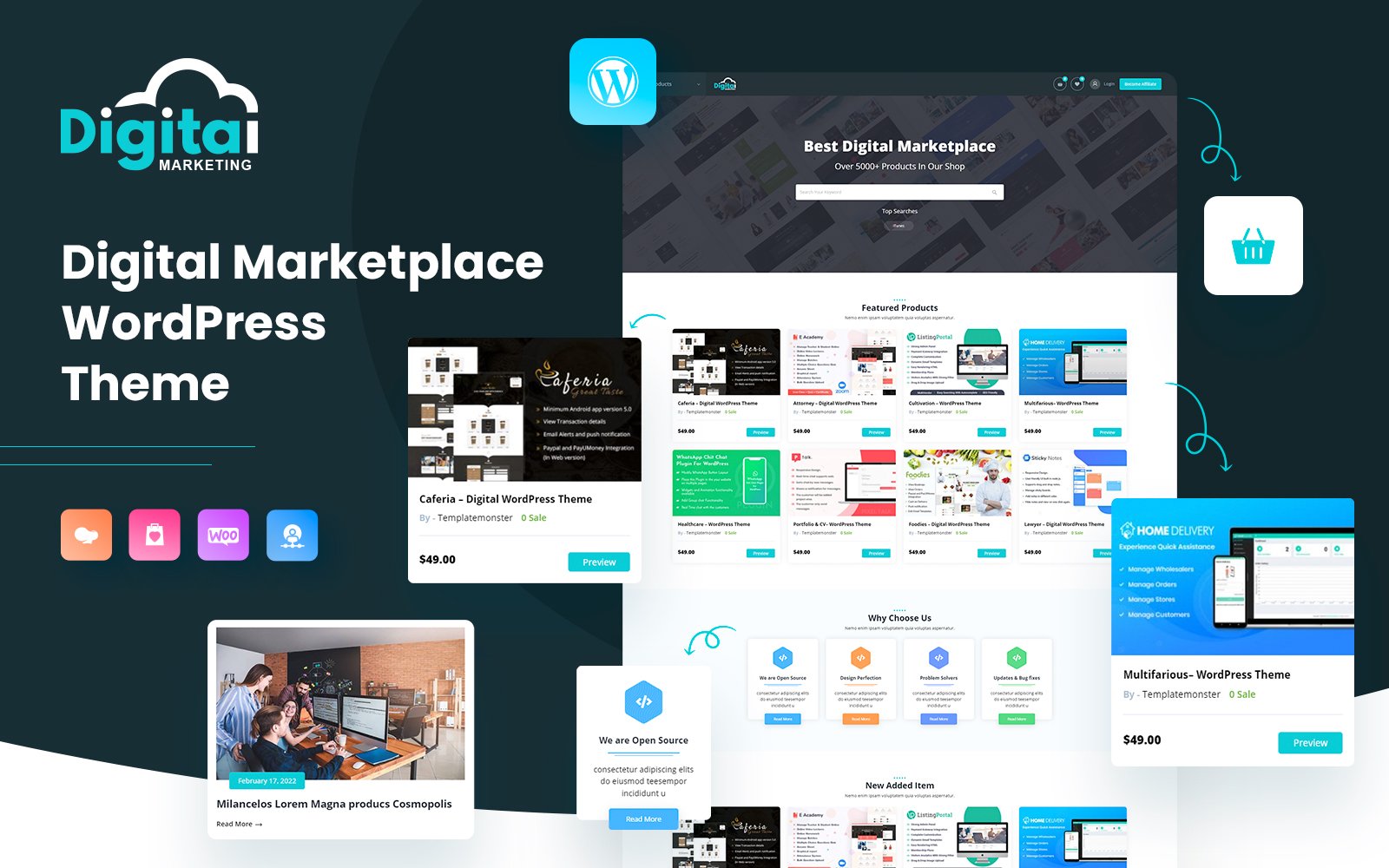 PX - Digital Marketplace WooCommerce Theme