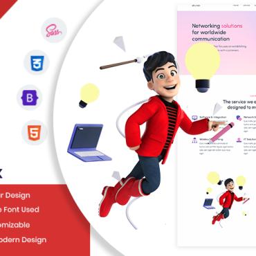 Bootstrap Business Landing Page Templates 236486