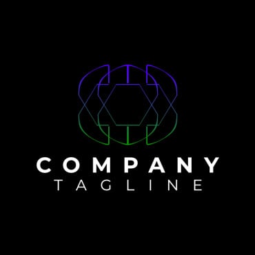 Tech Line Logo Templates 236533