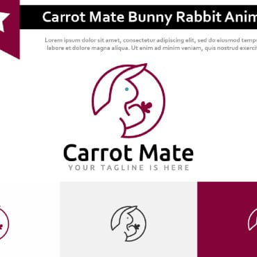 Mate Bunny Logo Templates 236602