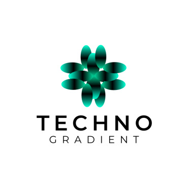 Techno Technology Logo Templates 236711