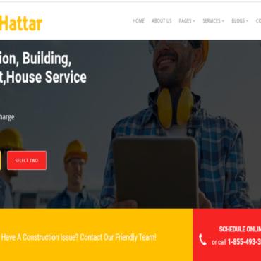 Builder Builders Responsive Website Templates 236949