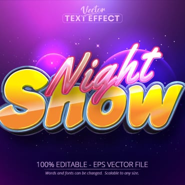 Effect Night Illustrations Templates 237324