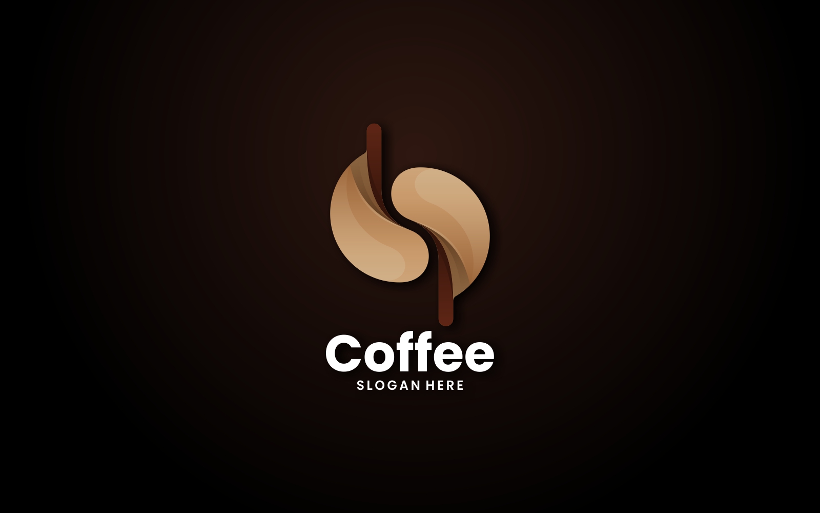 Coffee Gradient Logo Design