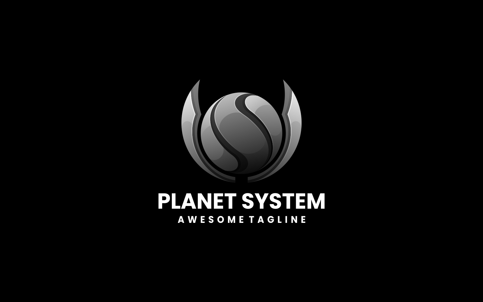 Planet System Gradient Logo