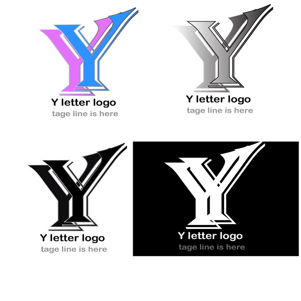 Y Letter Logo_Logo Template