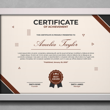 Achievement Award Corporate Identity 238059