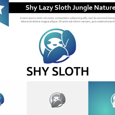 Shy Lazy Logo Templates 238068